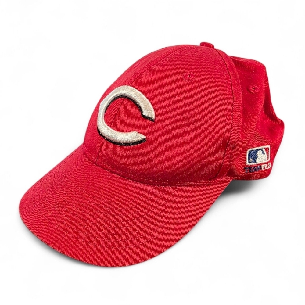 Cincinnati Reds Youth Baseball Cap MLB Team Hat Red Adjustable by OC Sports